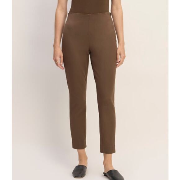 NEW Everlane The Bi-Stretch Work Pant in Cocoa Brown - Picture 1 of 11
